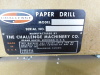 Challenge mod. EH3, 3-Spindle Paper Drill - 2