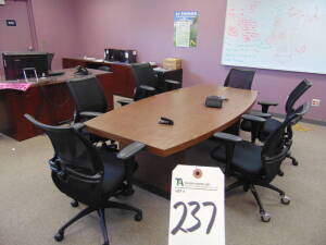 (Lot) Conference Tables w/ (6) Chairs