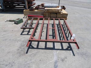 (Lot) Steel Stand w/ (2) Pallets