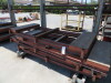 (Lot) (4) Portable Steel Lumber Carriers