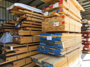 (Lot) Approx. 5400 Board Feet 4/4 FAS White Oak Lumber w/ Red Oak