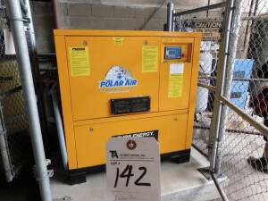 Polar Air mod. PRV0300003D Rotary Screw Air Compressor, Hrs: 4600