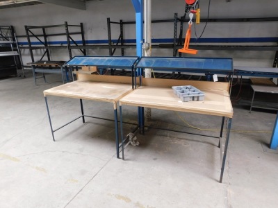 (Lot) Work Benches in Production Room