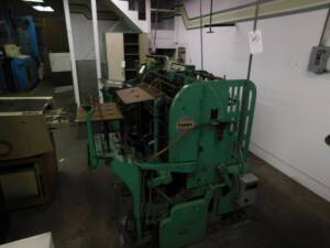 The Miehle Vertical Printing Press